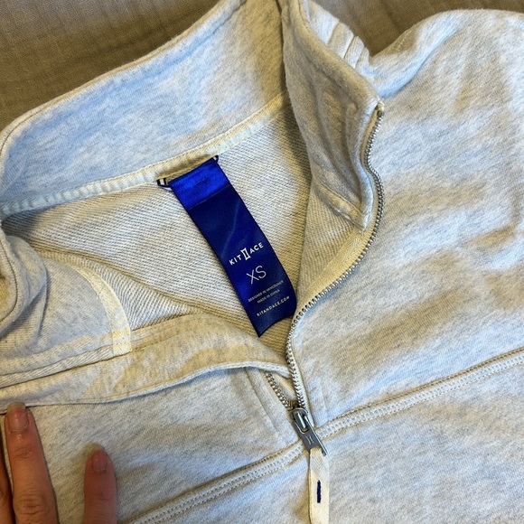 Kit and Ace Cotton Terry 1/2 Zip - Picture 2 of 3
